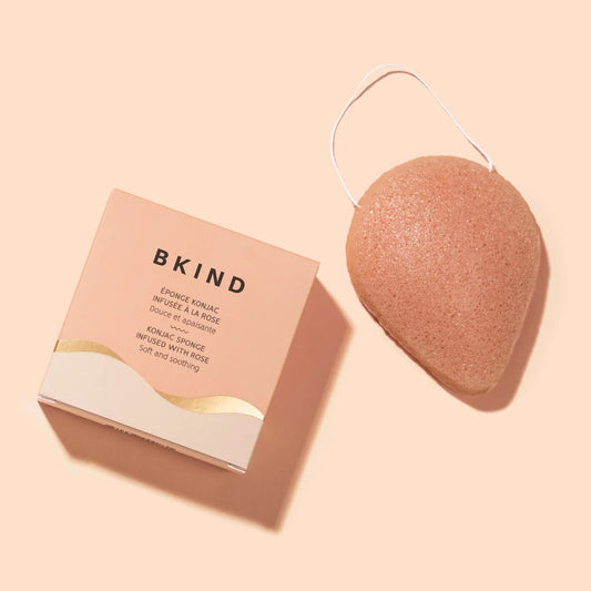BKIND - Konjac Facial Sponge (Rose)