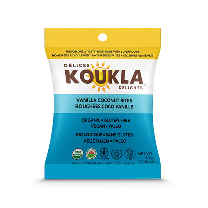 Koukla Delights - Vanilla Coconut Bites