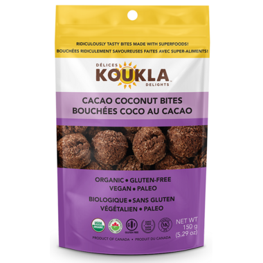 Koukla Delights - Cacao Coconut Bites