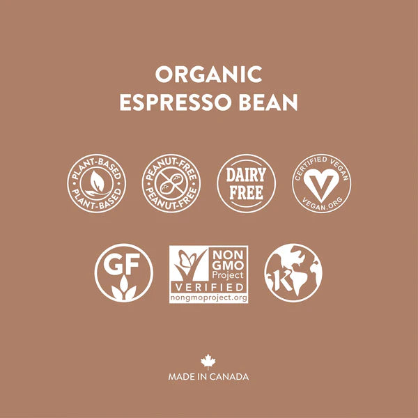 Healthy Crunch - Organic Espresso Coffee Bean Dark Chocolate Superfoods 235g