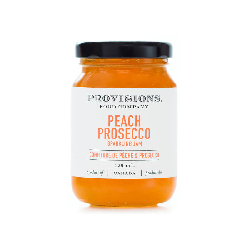Peach Prosecco Sparkling Jam 125mL - Provisions Food Company