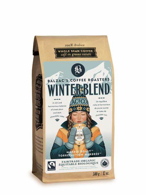 Balzac's Coffee - Winter Blend (whole beans) 340g